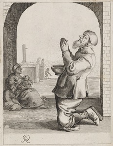 Blind Beggar Kneeling, Pieter Jansen Quast