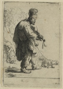 The Blind Fiddler, Rembrandt
