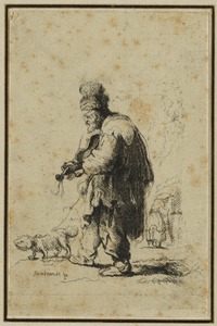 The Blind Fiddler, Rembrandt