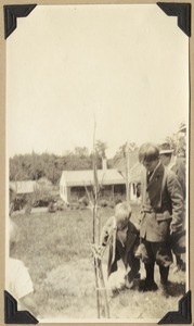 Planting of the Clara Barton tree- Memorial Day 1924-