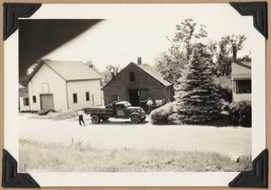 The old blacksmith shop the day it was demolished