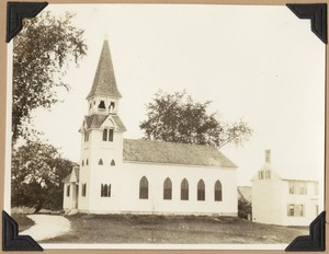 Carlisle Congregational Church as altered in 1882.
