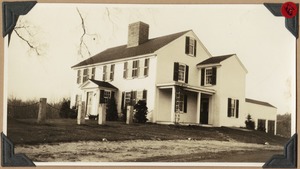 "The Litchfield parsonage-" now the residence of Mr. Jay Fisk