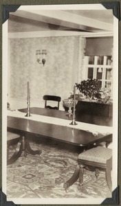 Old Litchfield Parsonage dining room