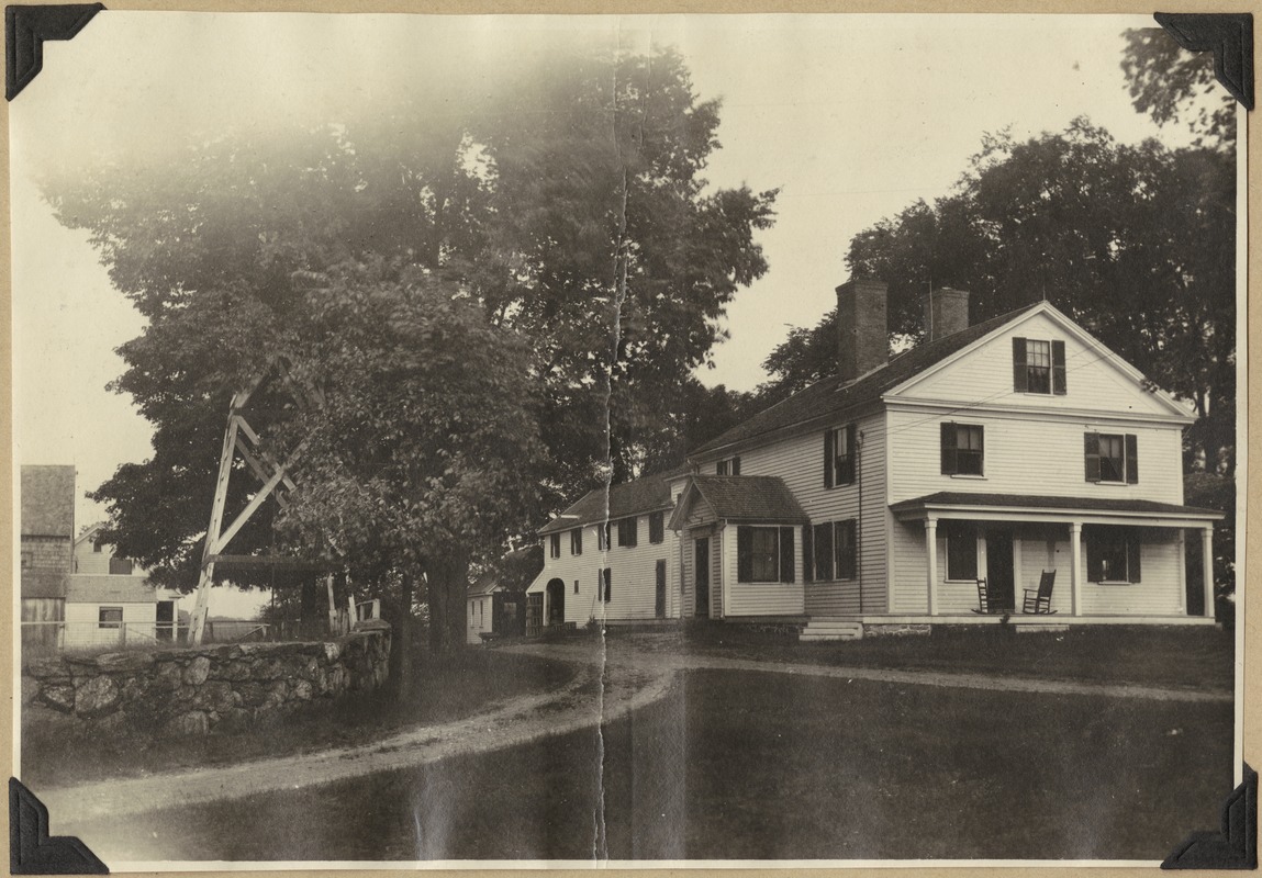 The Mason Garfield house when owned by George Skelton