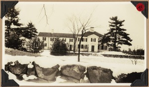 The new Mason Garfield house containing a portion of the old one.