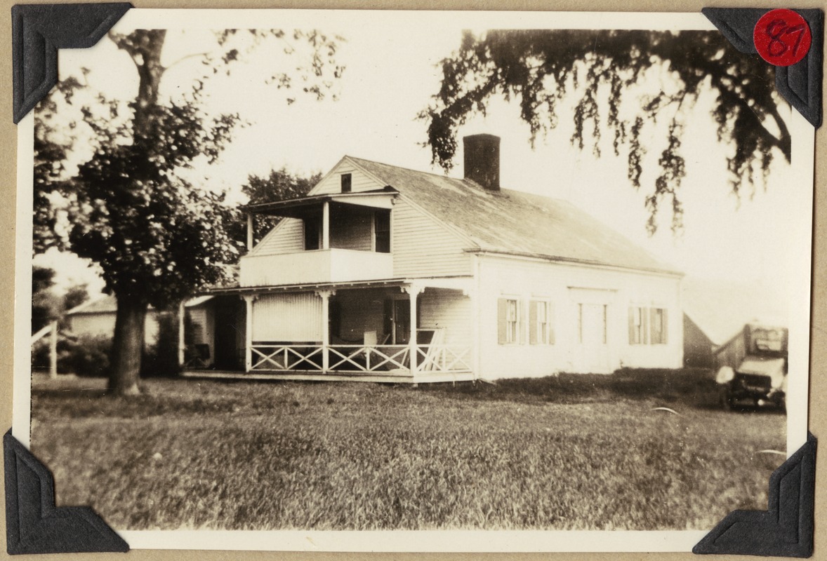 The French-Greenough house- when occupied by George E. French