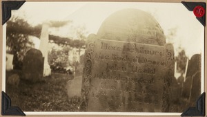 Deacon John Heald "lies buried" in the Acton cemetery, Acton, Mass.