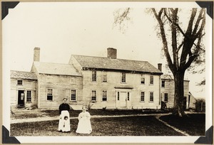 The Hardy house, which stood on Fisk Street on the site now occupied by the Elmer E. Greenwood house