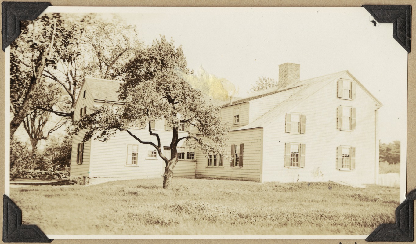 Rear of old Forbush house