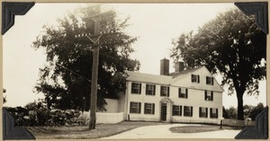 "The Lee house" on Bedford Road, now residence of Edward F. Kemp