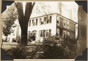 The Jonathan Heald house in 1938