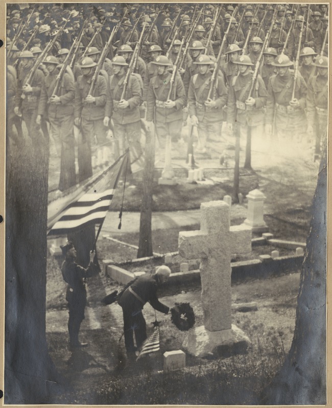 A Memorial Day tribute in Sleepy Hollow Cemetery
