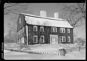 House in snow