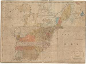 The United States of America laid down from the best authorities agreeable to the peace of 1783