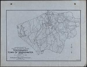 Topography Town of Bridgewater