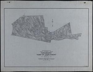 Topography Town of Charlemont