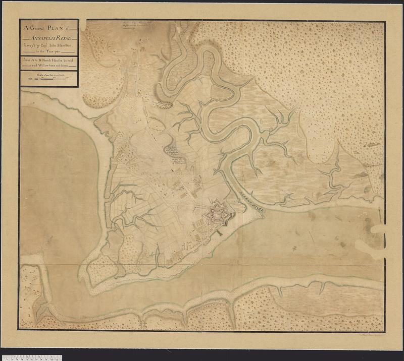 A general plan of Annapolis Royal