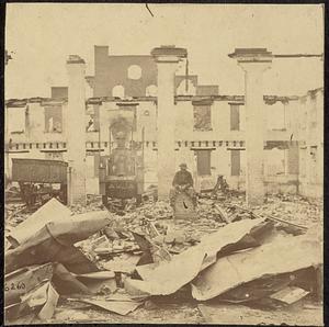 Ruins of Richmond, April, 1865