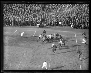 Boston Redskins football game at Fenway