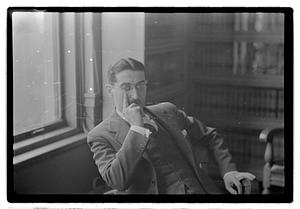 Leo Schwartz, legal advisor to Police Commissioner E.C. Hultman at headquarters