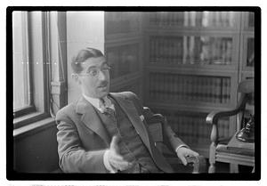 Leo Schwartz, legal advisor to Police Commissioner E.C. Hultman at headquarters