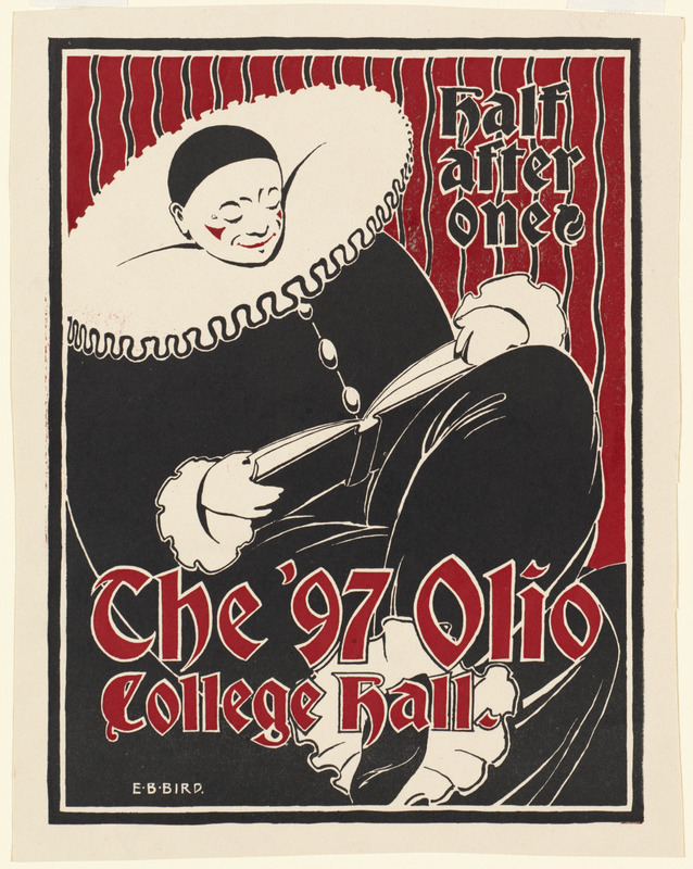 Half after one, the '97 Olio College hall