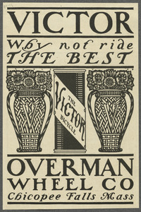 Victor Overman Wheel Co. Why not ride the best