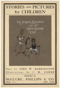 Stories and pictures for children. The jumping kangaroo and the apple-butter cat