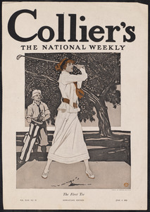 Collier's, the national weekly, the first tee