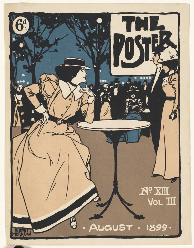 The poster, August 1899