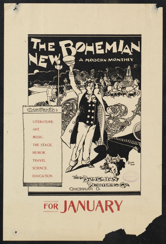 The new bohemian, a modern monthly, for January
