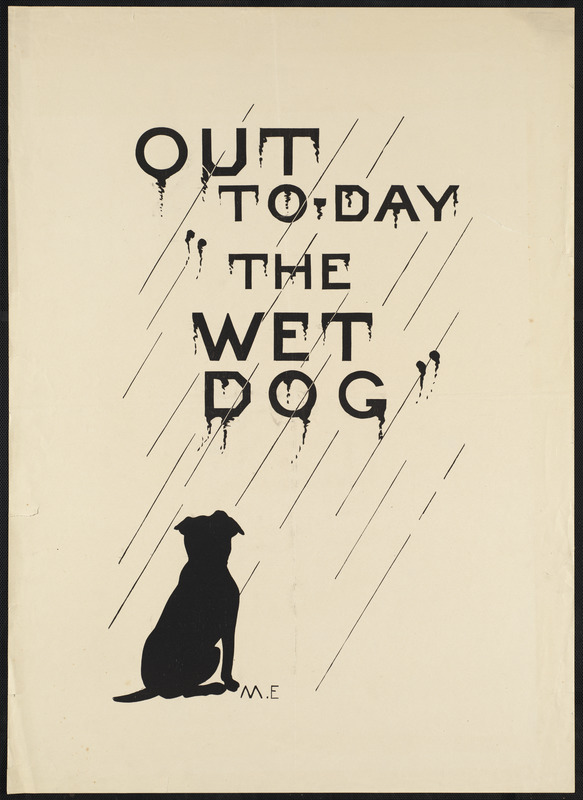 Out to-day "The wet dog"