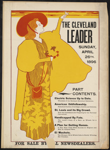 The Cleveland leader, Sunday April 26th, 1896.