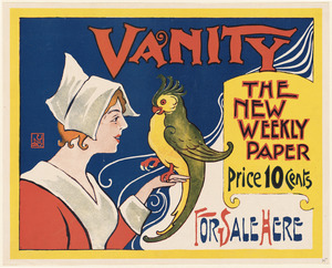 Vanity, the new weekly paper, for sale here