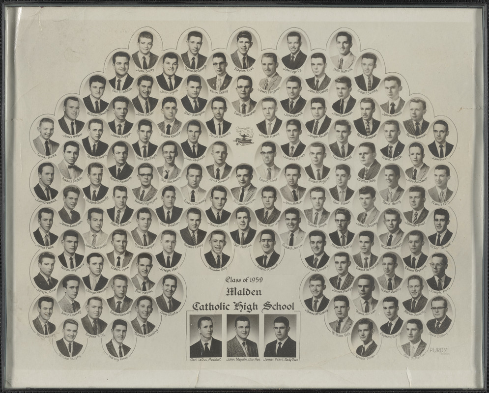 Malden Catholic High School, Class Of 1959 - Digital Commonwealth