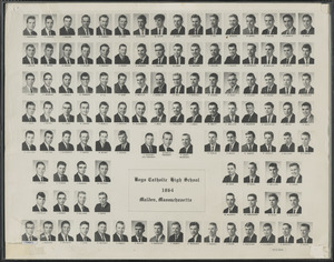 Boys Catholic High School, 1964, Malden, Massachusetts