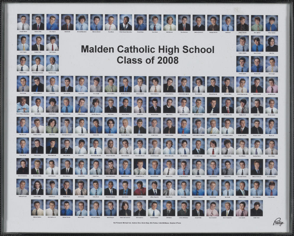 Malden Catholic High School, Class Of 2008 - Digital Commonwealth