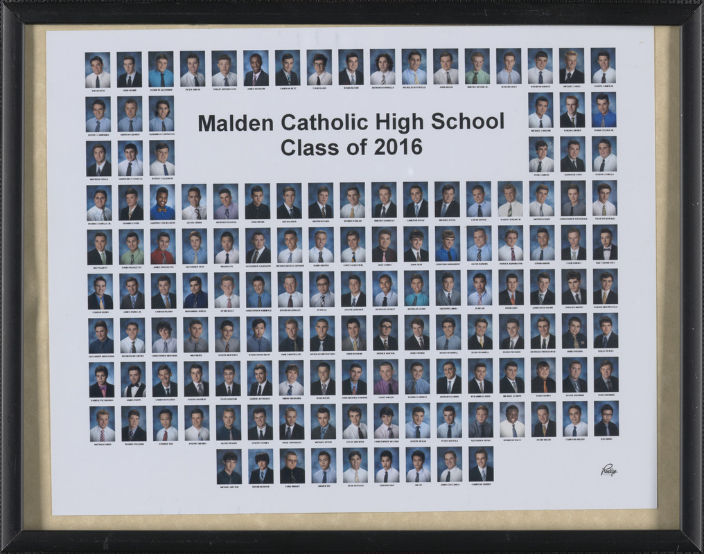 Malden Catholic High School, class of 2016 Digital Commonwealth