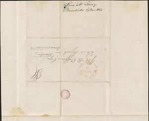 Levi M. Perry to George Coffin, 29 March 1844