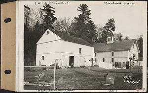 White Brothers Co., 2 barns, Barre, Mass., Mar. 26, 1928