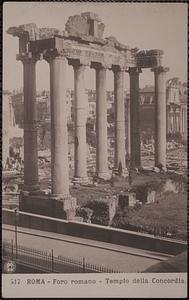 Roma - Foro Romano - Tempio della Concordia