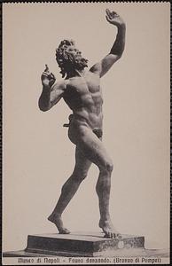 Museo di Napoli - fauno danzando. (Bronze di Pompei)