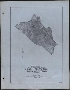 Land Utilization Town of Dedham