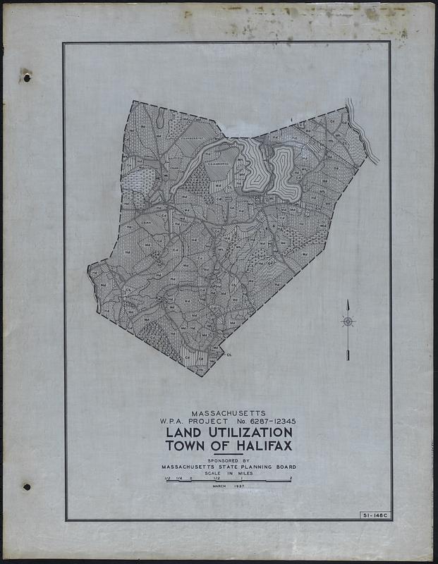 Land Utilization Town of Halifax Digital Commonwealth