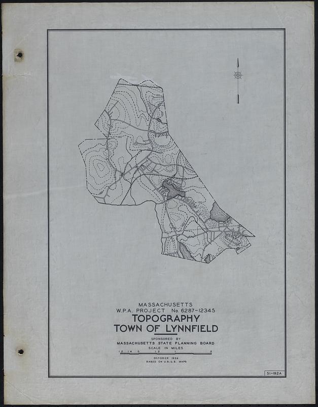 Topography Town of Lynnfield