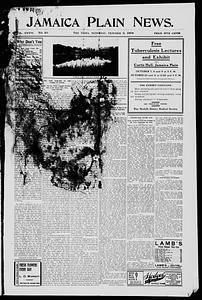 Jamaica Plain News, October 03, 1908