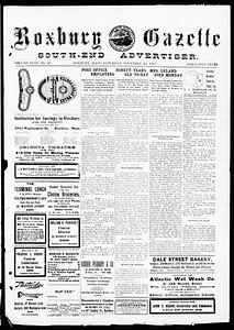 Roxbury Gazette and South End Advertiser