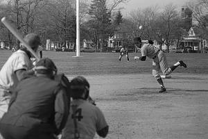 Baseball game, Buttonwood Park, New Bedford