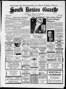 South Boston Gazette, June 29, 1956